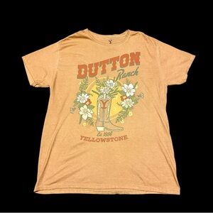 Yellowstone Dutton Ranch Women’s T Shirt XL Shirt Sleeve New No Tags